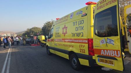 مصرع سيدة من طوبا وإصابة 9 آخرين بحادث سيرعلى شارع 85 